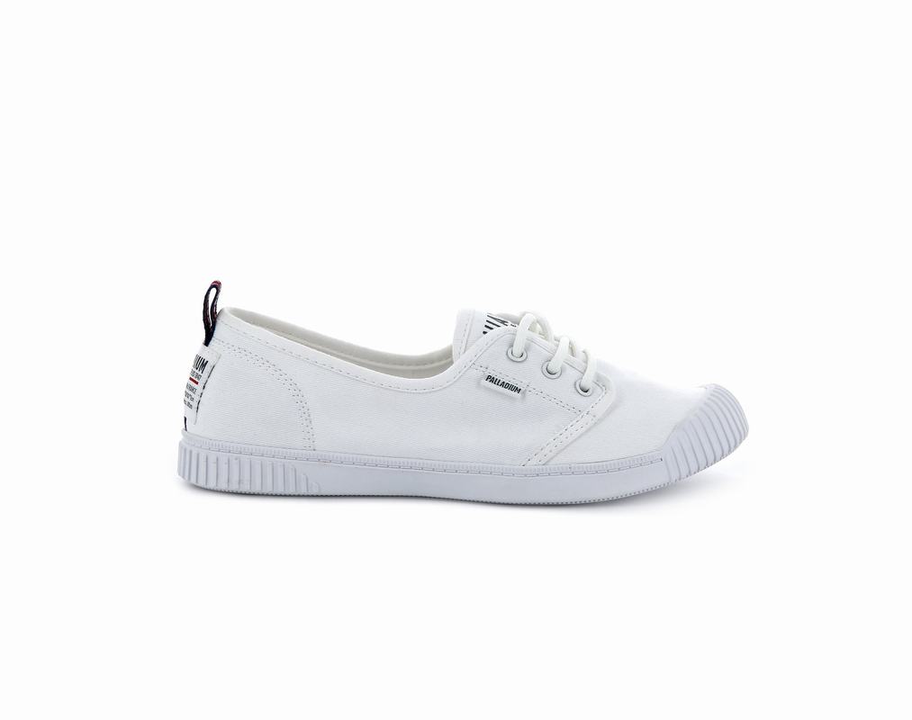 Palladium Easy Sl Damen Niedrige Sneaker Weiß ||746892-KMG||